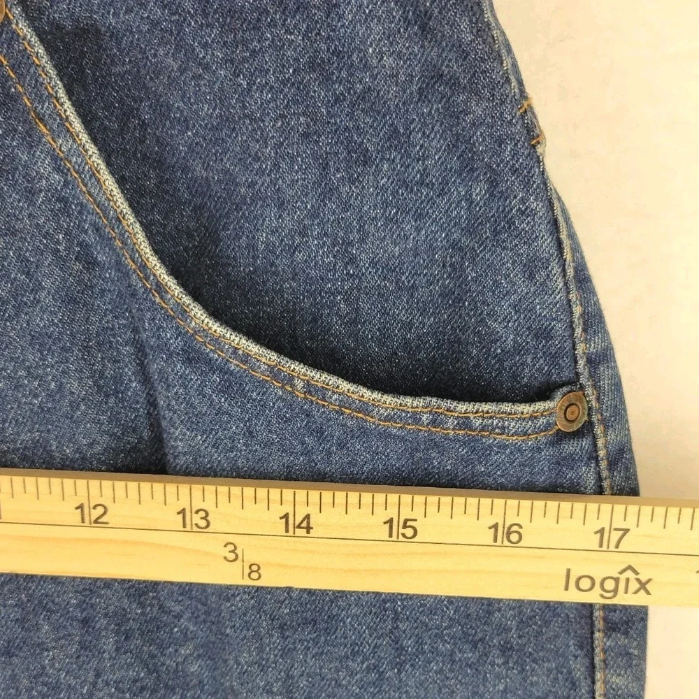 VTG Gap Denim Skirt Juniors 9/10 High Rise‎ Medium Wash 90s Y2K Retro Cotton USA